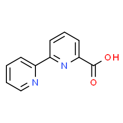 ChemSpider 2D Image | 2,2-bipyridine-6-carboxylic acid | C11H8N2O2
