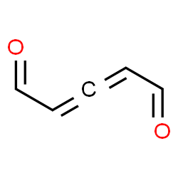 ChemSpider 2D Image | 2,3-Pentadienedial | C5H4O2