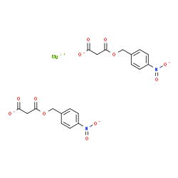 ChemSpider 2D Image | Magnesium mono-p-nitrobenzyl malonate | C20H16MgN2O12
