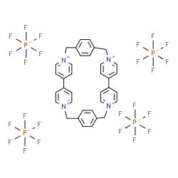 ChemSpider 2D Image | Cyclobis(paraquat-p-phenylene) tetrakis(hexafluorophosphate) | C36H32F24N4P4