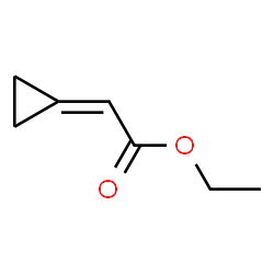 ChemSpider 2D Image | Ethyl cyclopropylideneacetate | C7H10O2