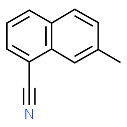 ChemSpider 2D Image | 7-Methyl-1-naphthonitrile | C12H9N