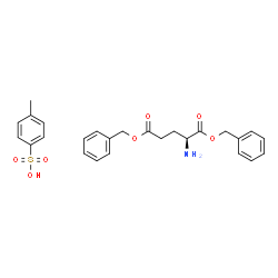 ChemSpider 2D Image | Dibenzyl L-glutamate 4-methylbenzenesulfonate (1:1) | C26H29NO7S