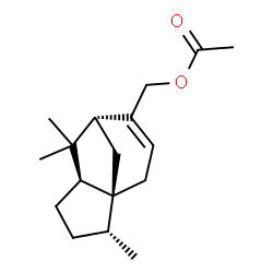 ChemSpider 2D Image | Cedrenyl acetate | C17H26O2