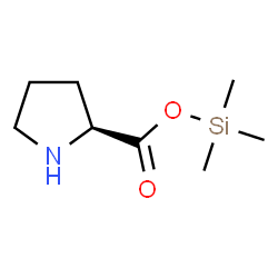 ChemSpider 2D Image | Trimethylsilyl L-prolinate | C8H17NO2Si