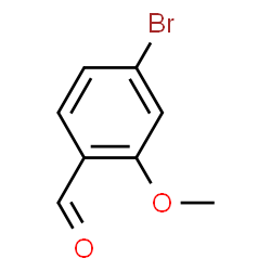 ChemSpider 2D Image | 4-Bromo-2-methoxybenzaldehyde | C8H7BrO2