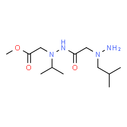ChemSpider 2D Image | Methyl {2-[(1-isobutylhydrazino)acetyl]-1-isopropylhydrazino}acetate | C12H26N4O3