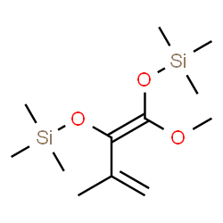 ChemSpider 2D Image | (4Z)-4-Isopropenyl-5-methoxy-2,2,7,7-tetramethyl-3,6-dioxa-2,7-disilaoct-4-ene | C12H26O3Si2