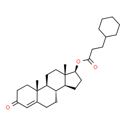 ChemSpider 2D Image | Testosterone cyclohexylpropionate | C28H42O3
