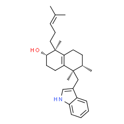 ChemSpider 2D Image | thiersindole C | C28H39NO