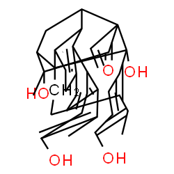 ChemSpider 2D Image | 10,19,22,26-Tetrahydroxy-9,19,27-trimethyl-21-vinyloctacyclo[16.12.0.0~1,22~.0~2,15~.0~5,14~.0~8,13~.0~16,21~.0~23,28~]triaconta-2,4,8,10,12,14,23,25,27-nonaen-20-one | C35H34O5