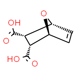 ChemSpider 2D Image | exo,exo-7-Oxabicyclo(2.2.1)hept-5-ene-2,3-dicarboxylic acid | C8H8O5
