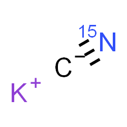 ChemSpider 2D Image | Potassium (~15~N)cyanide | CK15N