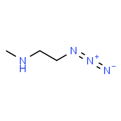 ChemSpider 2D Image | 2-Azido-N-methylethanamine | C3H8N4