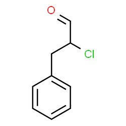 ChemSpider 2D Image | 2-Chloro-3-phenylpropanal | C9H9ClO