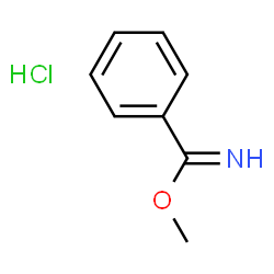 ChemSpider 2D Image | METHYL BENZIMIDATE HYDROCHLORIDE | C8H10ClNO