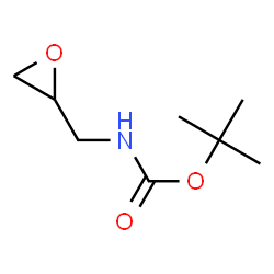 ChemSpider 2D Image | tert-Butyl (oxiran-2-ylmethyl)carbamate | C8H15NO3