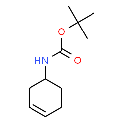 ChemSpider 2D Image | 2-Methyl-2-propanyl 3-cyclohexen-1-ylcarbamate | C11H19NO2