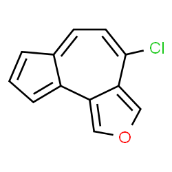 ChemSpider 2D Image | 4-Chloroazuleno[4,5-c]furan | C12H7ClO