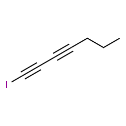 ChemSpider 2D Image | 1-Iodo-1,3-heptadiyne | C7H7I