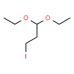 ChemSpider 2D Image | 1,1-Diethoxy-3-iodopropane | C7H15IO2