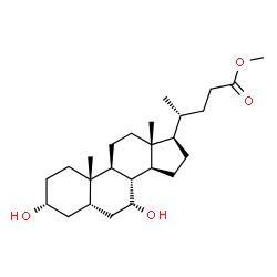 ChemSpider 2D Image | Chenodiol methyl ester | C25H42O4
