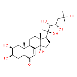 ChemSpider 2D Image | gerardiasterone | C27H44O8