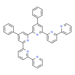 ChemSpider 2D Image | 4'',4'''-Diphenyl-2,2':6',2'':6'',2''':6''',2'''':6'''',2'''''-sexipyridine | C42H28N6