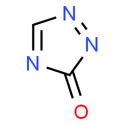 ChemSpider 2D Image | 1,2,4-Triazol-5-one | C2HN3O