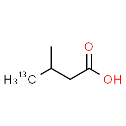 ChemSpider 2D Image | 3-Methyl(4-~13~C)butanoic acid | C413CH10O2