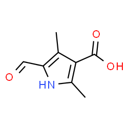 ChemSpider 2D Image | 5-Formyl-2,4-dimethylpyrrole-3-carboxylic acid | C8H9NO3