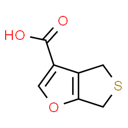 ChemSpider 2D Image | 4,6-Dihydrothieno[3,4-b]furan-3-carboxylic acid | C7H6O3S