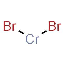 ChemSpider 2D Image | Chromium(II) bromide | Br2Cr