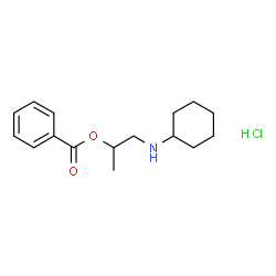 ChemSpider 2D Image | Hexylcaine Hydrochloride | C16H24ClNO2