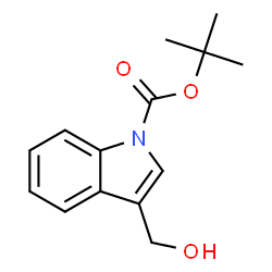 ChemSpider 2D Image | 1-Boc-3-Hydroxymethylindole | C14H17NO3