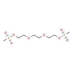 ChemSpider 2D Image | 1,2-Ethanediylbis(oxy-2,1-ethanediyl) dimethanesulfonate | C8H18O8S2