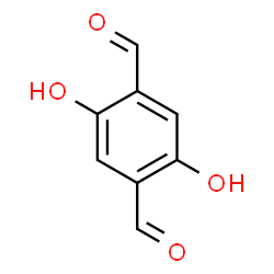 ChemSpider 2D Image | 2,5-Dihydroxyterephthalaldehyde | C8H6O4