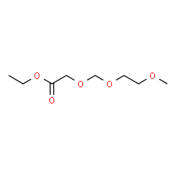ChemSpider 2D Image | Ethyl [(2-methoxyethoxy)methoxy]acetate | C8H16O5