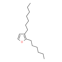 ChemSpider 2D Image | 3-Heptyl-2-hexylfuran | C17H30O