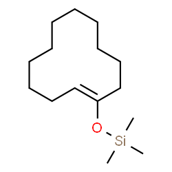 ChemSpider 2D Image | [(1Z)-1-Cyclododecen-1-yloxy](trimethyl)silane | C15H30OSi