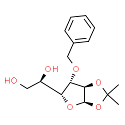 ChemSpider 2D Image | 3-O-Benzyl-1,2-O-isopropylidene-alpha-D-glucofuranose | C16H22O6