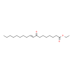 ChemSpider 2D Image | Ethyl (9E)-8-oxo-9-octadecenoate | C20H36O3