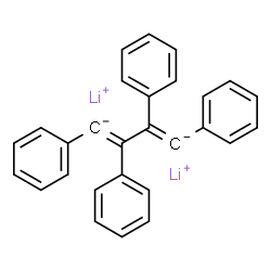 ChemSpider 2D Image | Dilithium (1E,3E)-1,2,3,4-tetraphenyl-1,3-butadiene-1,4-diide | C28H20Li2