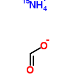 InChI=1/CH2O2.H3N/c2-1-3;/h1H,(H,2,3);1H3/i;1+1