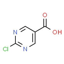 ChemSpider 2D Image | 2-Chloro-5-pyrimidinecarboxylic acid | C5H3ClN2O2