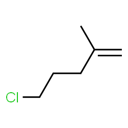 ChemSpider 2D Image | 5-Chloro-2-methyl-1-pentene | C6H11Cl