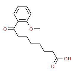 ChemSpider 2D Image | 8-(2-Methoxyphenyl)-8-oxooctanoic acid | C15H20O4
