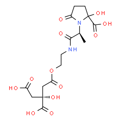 ChemSpider 2D Image | Vibrioferrin | C16H22N2O12