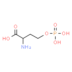 ChemSpider 2D Image | O-Phosphonohomoserine | C4H10NO6P