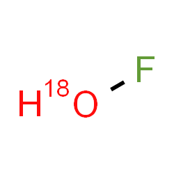 ChemSpider 2D Image | (~18~O)Hypofluorous acid | HF18O